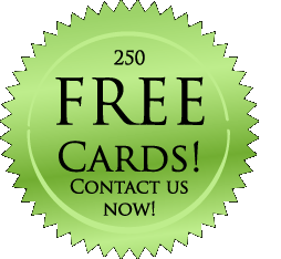 250 FREE Business Cards